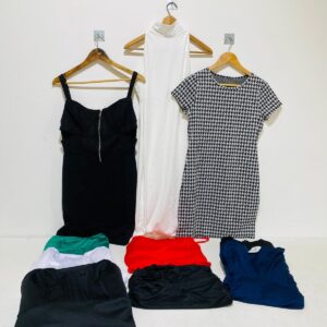 Lote x10 vestidos: diseños y colores varios