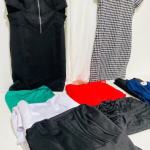 Lote x10 vestidos: diseños y colores varios
