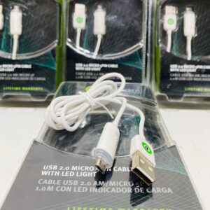 Lote x76 cables USB en blíster