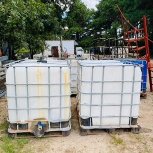 Lote x2 tarrinas de 1100 L con detalles