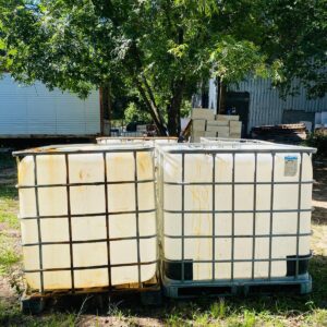 Lote x2 tarrinas de 1100 L con detalles