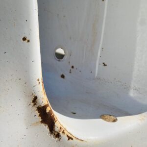 Bañera esmaltada en hierro
