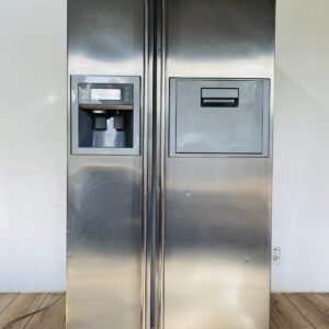 Heladera Samsung 2 puertas, color gris PRENDE Y ENFRIA