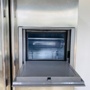 Heladera Samsung 2 puertas, color gris PRENDE Y ENFRIA