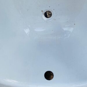 Bañera esmaltada en hierro