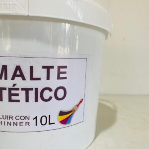 Esmalte sintético, color negro 10 L