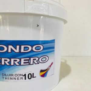 Fondo de hierro, color negro 10 L