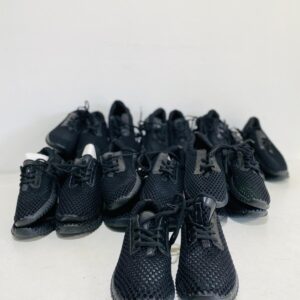 Lote x17 pares de calzado color negro , talles varios