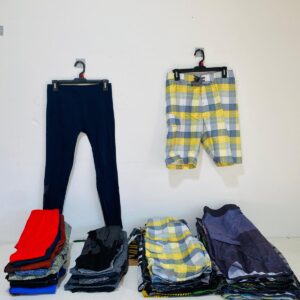 Lote x45 prendas: bermudas y calzas