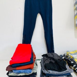 Lote x45 prendas: bermudas y calzas