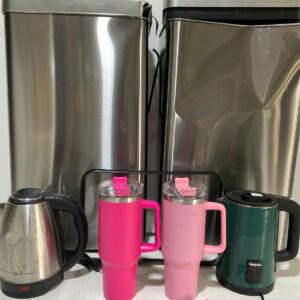 Lote x6 artículos: papeleras, vasos y jarras