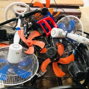Lote x15 ventiladores, algunos con faltantes