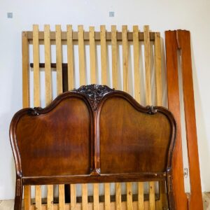Cama + respaldo de 2 plazas, desarmada