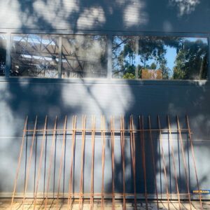 Lote x2 tramos de reja 1,60x1,20 m