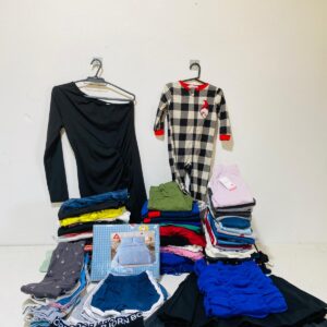 Lote x93 prendas: vestidos, polleras, pantalones de bebe, sabanas y otros