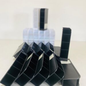 Lote x24 organizadores blancos y negros