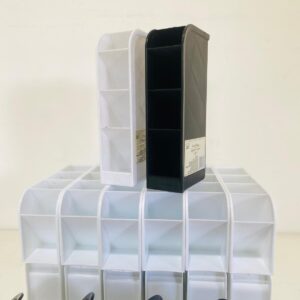 Lote x24 organizadores blancos y negros