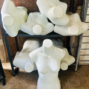 Lote x7 torsos de mainiquie de dama