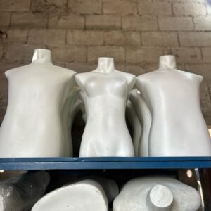 Lote x9 torsos de mainiquie: 3 de dama, 6 de hombre