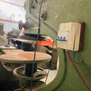 Balancín verde:1,90x1,0x0,75m.