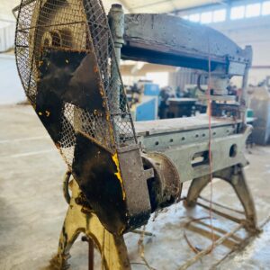 Cizalla manual de guillotina : 2,06x0,94x2,0m.