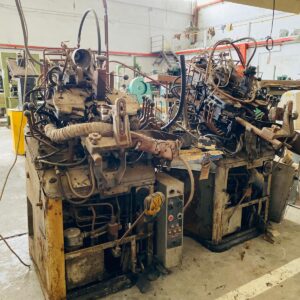 Lote x2 maquinas inyectoras: 1,40x0,90x0,70m.