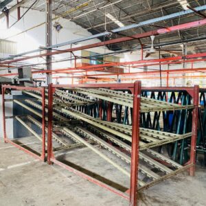 Lote x2 estanterías para cajones con ruedas