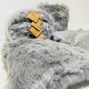 Lote x10 almohadones color gris