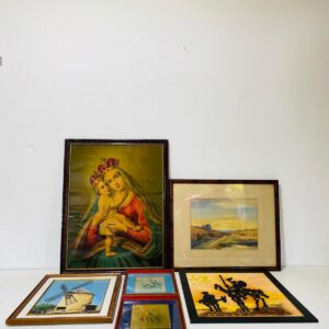 Lote x6 cuadros diseños varios