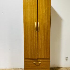 Ropero en MDF 2 cajones, color marrón