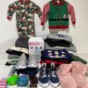 Lote x40 prendas: pantalón, remeras, buzos, juguetes y otros