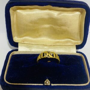 Anillo oro 18 k con diamantes