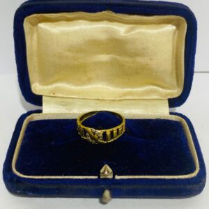 Anillo oro 18 k con diamantes