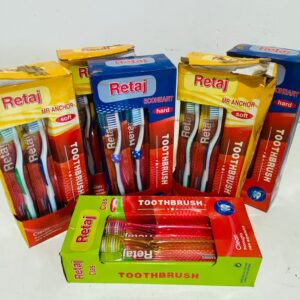 Lote x6 cajas de 12 cepillos dentales