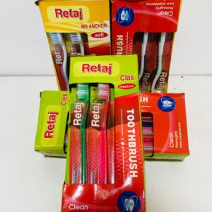 Lote x6 cajas de 12 cepillos dentales