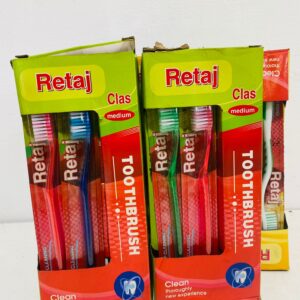 Lote x6 cajas de 12 cepillos dentales