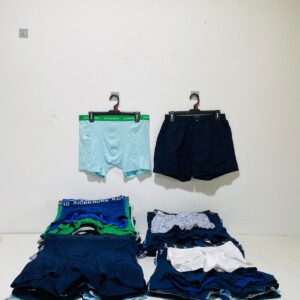 Lote x150 boxers: talles y colores varios
