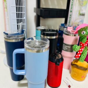 Lote x14 artículos: vasos, ventiladores, tender y otros