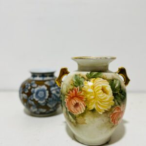 Lote x2 floreros : diseño flores