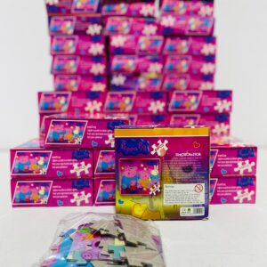 Lote x50 puzzles, tematica: Peppa Pig