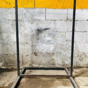 Marco de cartel, en hierro 1,25 x 0.80 m
