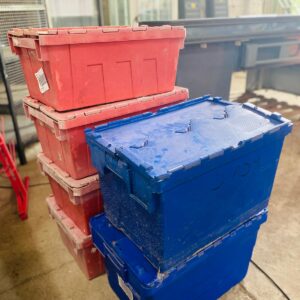 Lote x5 cajones de delivery