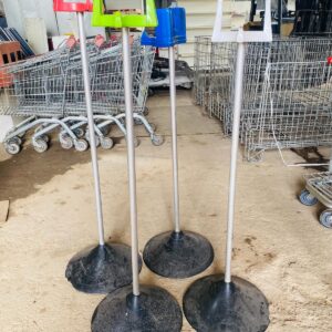 Lote x4 porta rollos para bolsa (de pie)