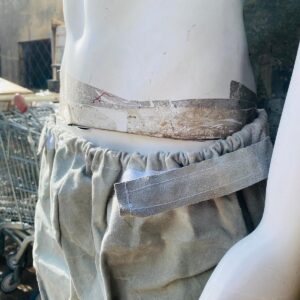 Lote x2 pantalones de cuero para soldar, talle unico