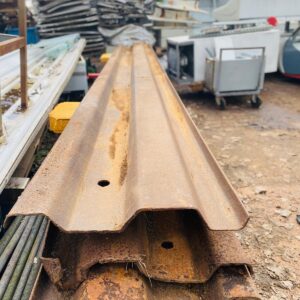 Lote x3 tramos de puente en hierro