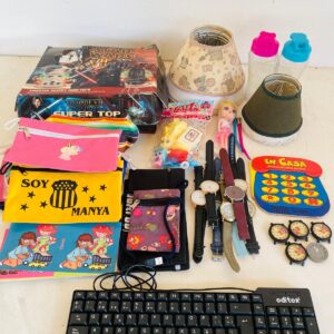 Lote x53: pantallas, rombos strars wars, cartucheras
