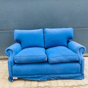 Sillón 2 cuerpos, color azul
