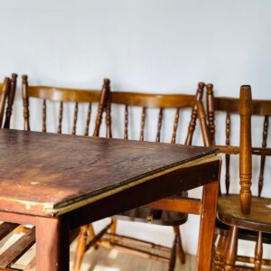 juego de comedor: 6 sillas (madera)