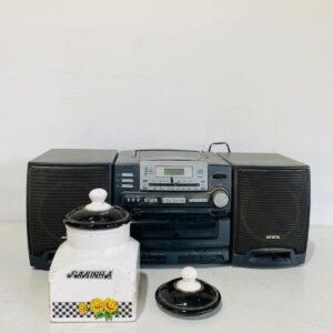 Radio Aiwa + azucarero