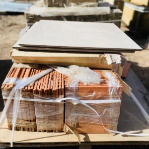 Lote x19 mt2 de cerámica símil ladrillo